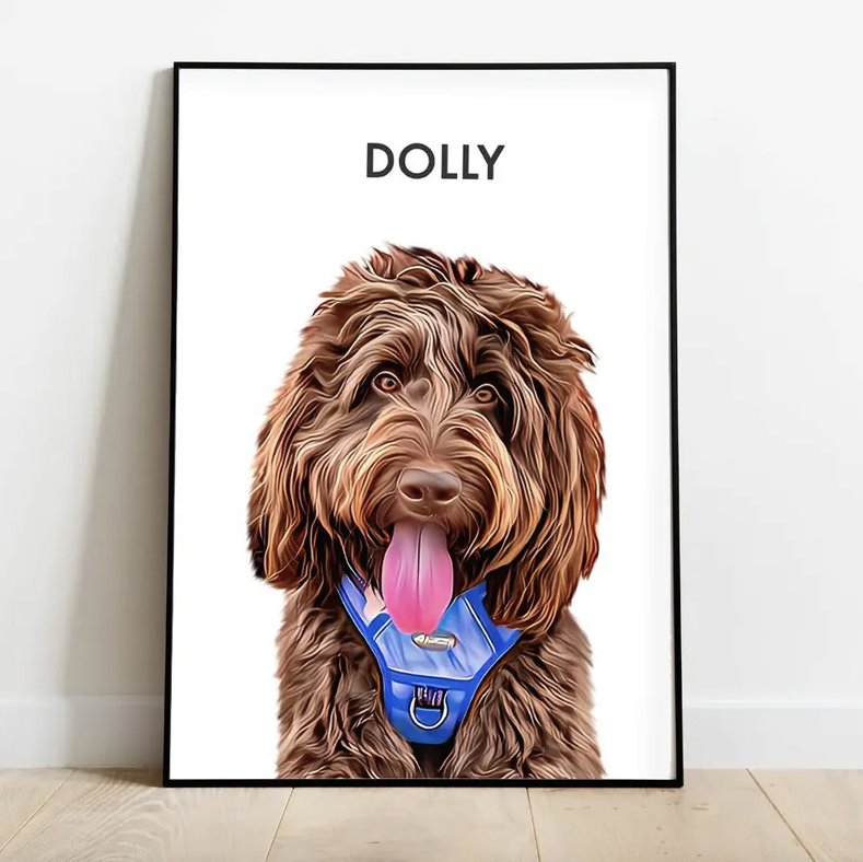 Pet portrait sample 1